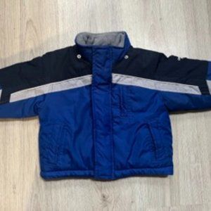 VINTAGE blue/white/gray Osh Kosh B'gosh winter jacket 18 months